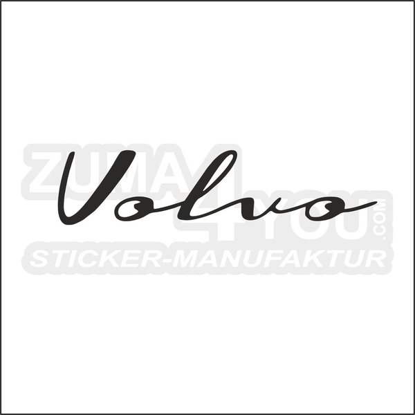 Volvo Schriftzug Nr.1  paarweise (v_10)