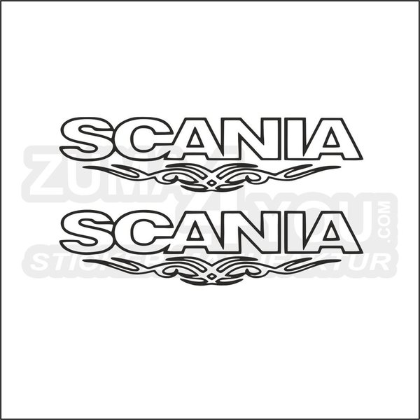 Scania Schriftzug Nr.2 paarweise (sc_24)