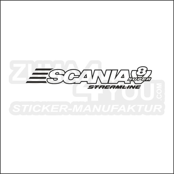 Scania V8 Schriftzug paarweise (sc_58)