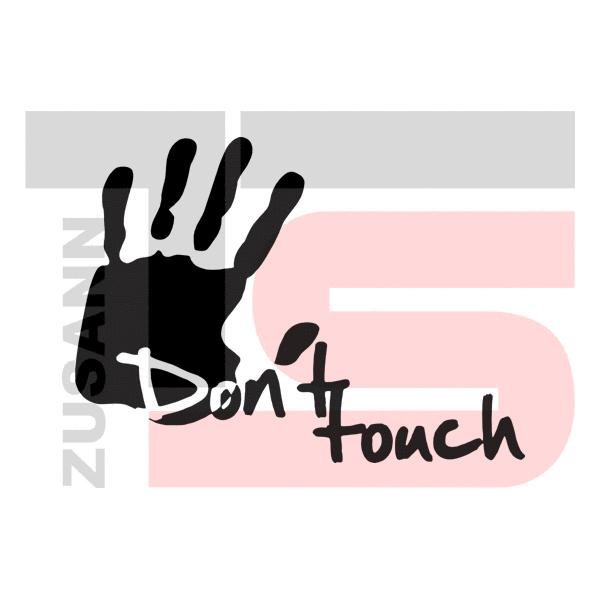 (so_37) Dont Touch Nr.2  (paarweise)