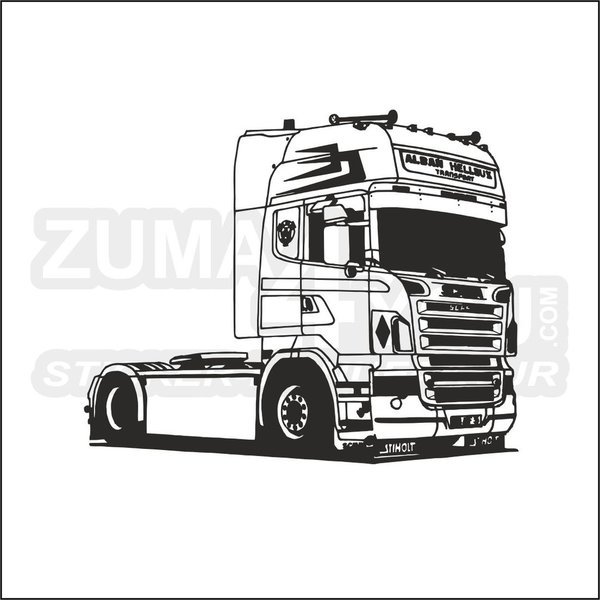 (sc_83) Scania Truck